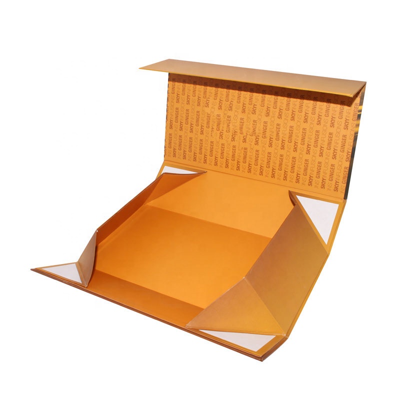 Wooden Box Packaging factory cus Custom Large Eco Friendly Foldable Closure Paper Magnetic Box