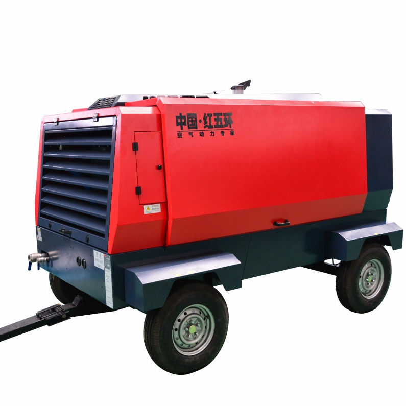 Портативный винтовой воздушный компрессор 354 cfm 188 psi кВт для горных работ