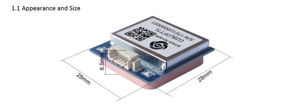 1-10hz PPS second pulse with flash for 28u7fttl level GPS module