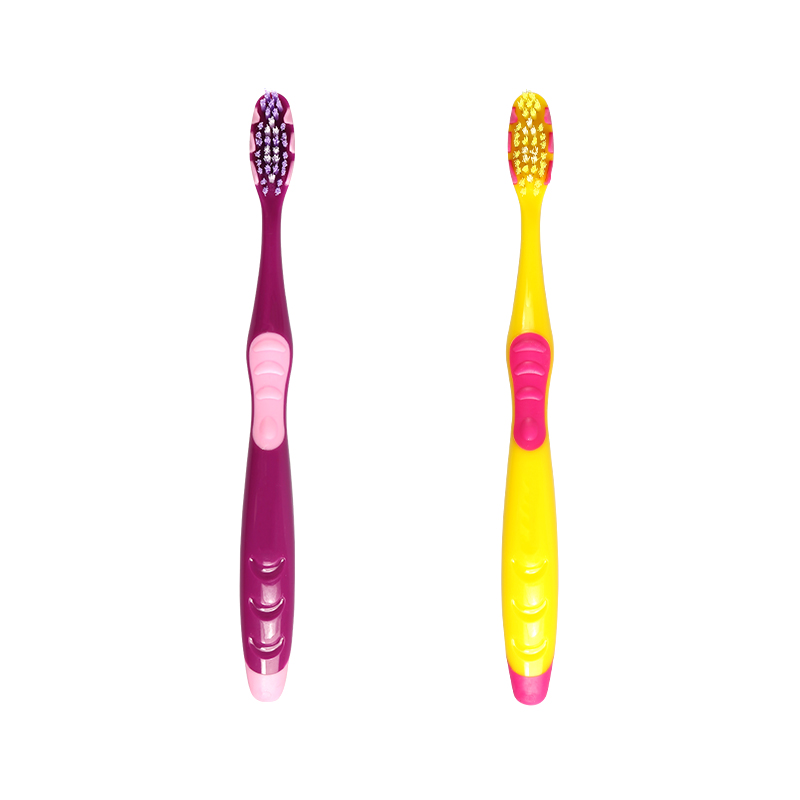 Идеальный надежный поставщик, пластиковая зубная щетка, индивидуальный ручной экологически чистый резиновый мягкий одноразовый для взрослых с отбеливающими чашками