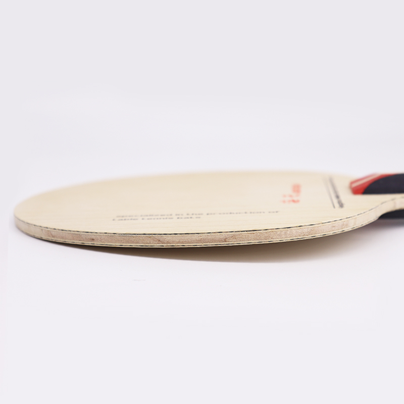 Ракетка для настольного тенниса ZLC, Профессиональная деревянная ракетка для пинг-понга limba, цвет серый и черный