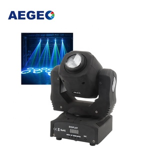 New 3 triple prism effect dj stage light mini 60w led spot moving head