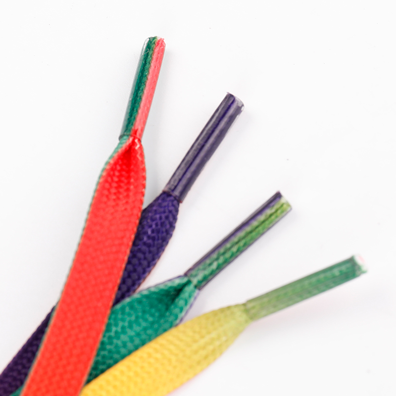 1 см Индивидуальные жаккардовые полиэфирные шнурки, Детская кружевная обувь, яркие эластичные шнурки без завязывания