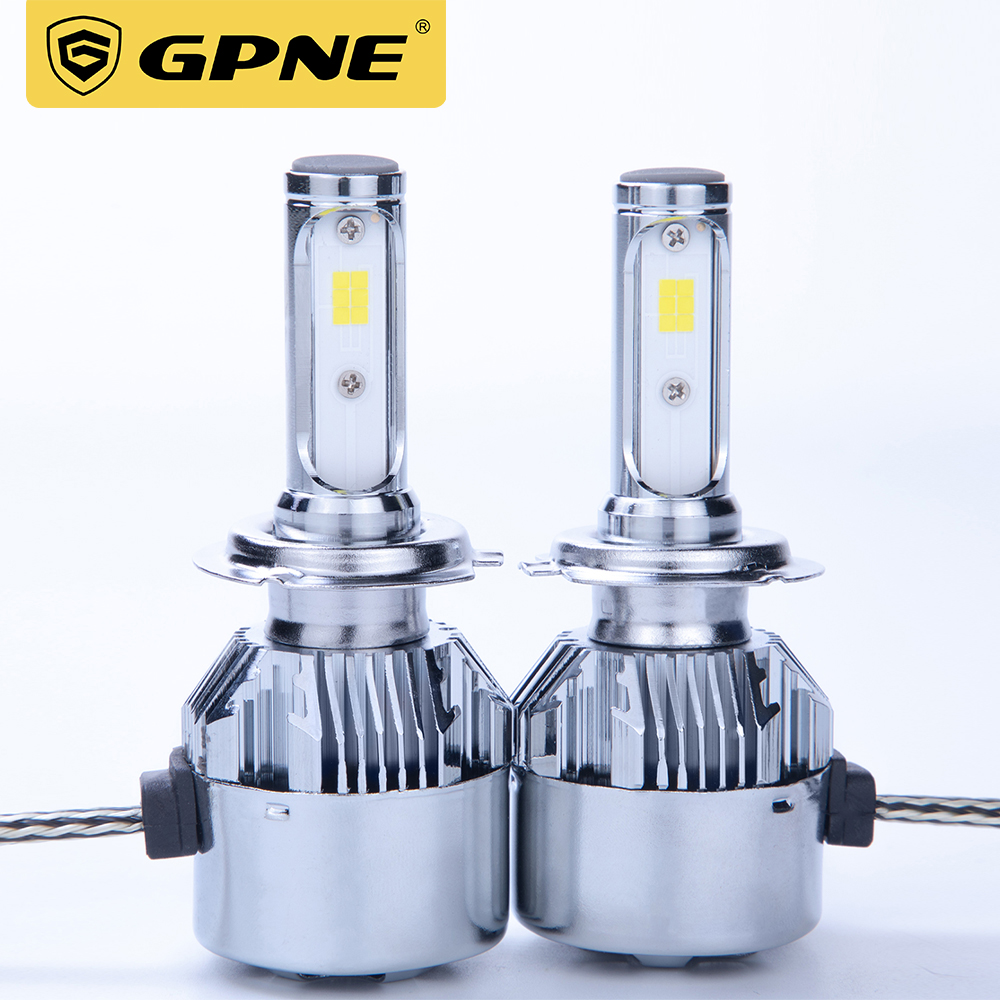 Светодиодная лампа GPNE C8 H7, ультраяркая Светодиодная лампа для фар ближнего и дальнего света