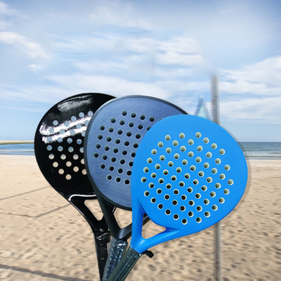 定制碳纤维沙滩球拍初学者网球拍个人创意板沙滩球拍桨