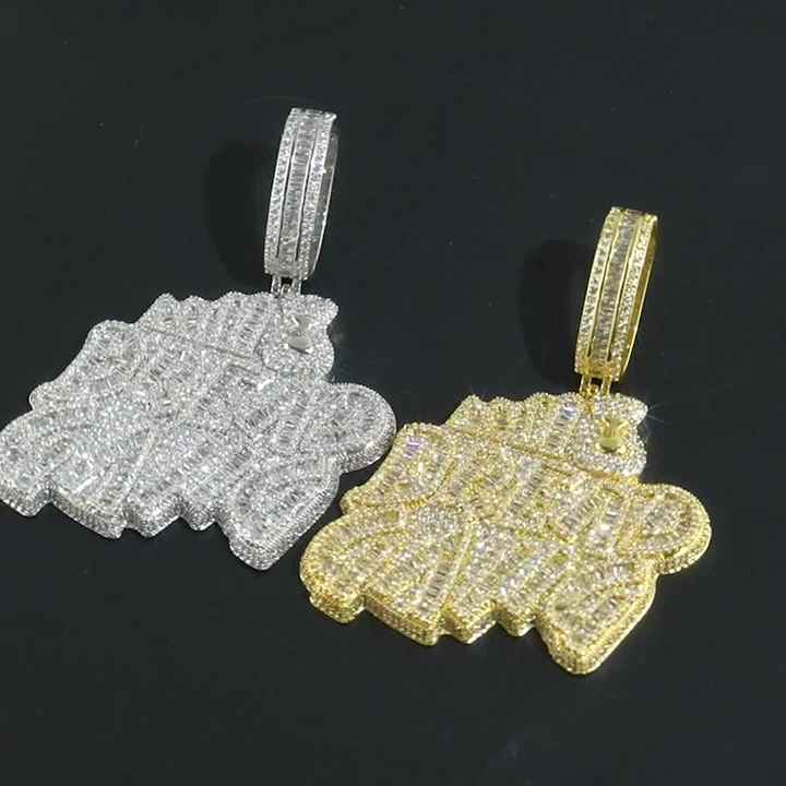 BES High Quality New Design Fashion Iced Out Zirconia BREAD GANG