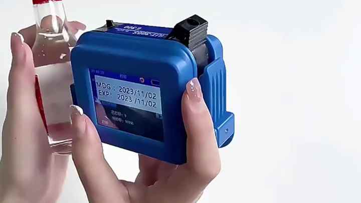 Mini Inkjet Date Coding Printer Handheld Inkjet Printer - Efficient Date Coding Solutions
