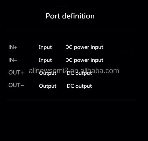 DC output special sale dc-dc5v12v24v power supply step-down module 6-70v input overvoltage protection power module
