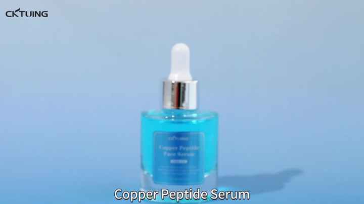 Custom Retinol Whitening Serum for Face Booster Skin Care Products Glass Skin GHK-CU Serum Blue Copper Peptide Custom Retinol Whitening Serum for Face Booster Skin Care Products Glass Skin GHK-CU Serum Blue Copper Peptide