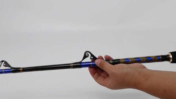 トローリングロッド UB-80 新品 楽天市場】オクマ マカイラ トローリング ロッド 50.80lb カーブ