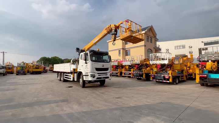 Practical Multi-functional Crane Trucks SINOTRUK Howo Wrecker with ...