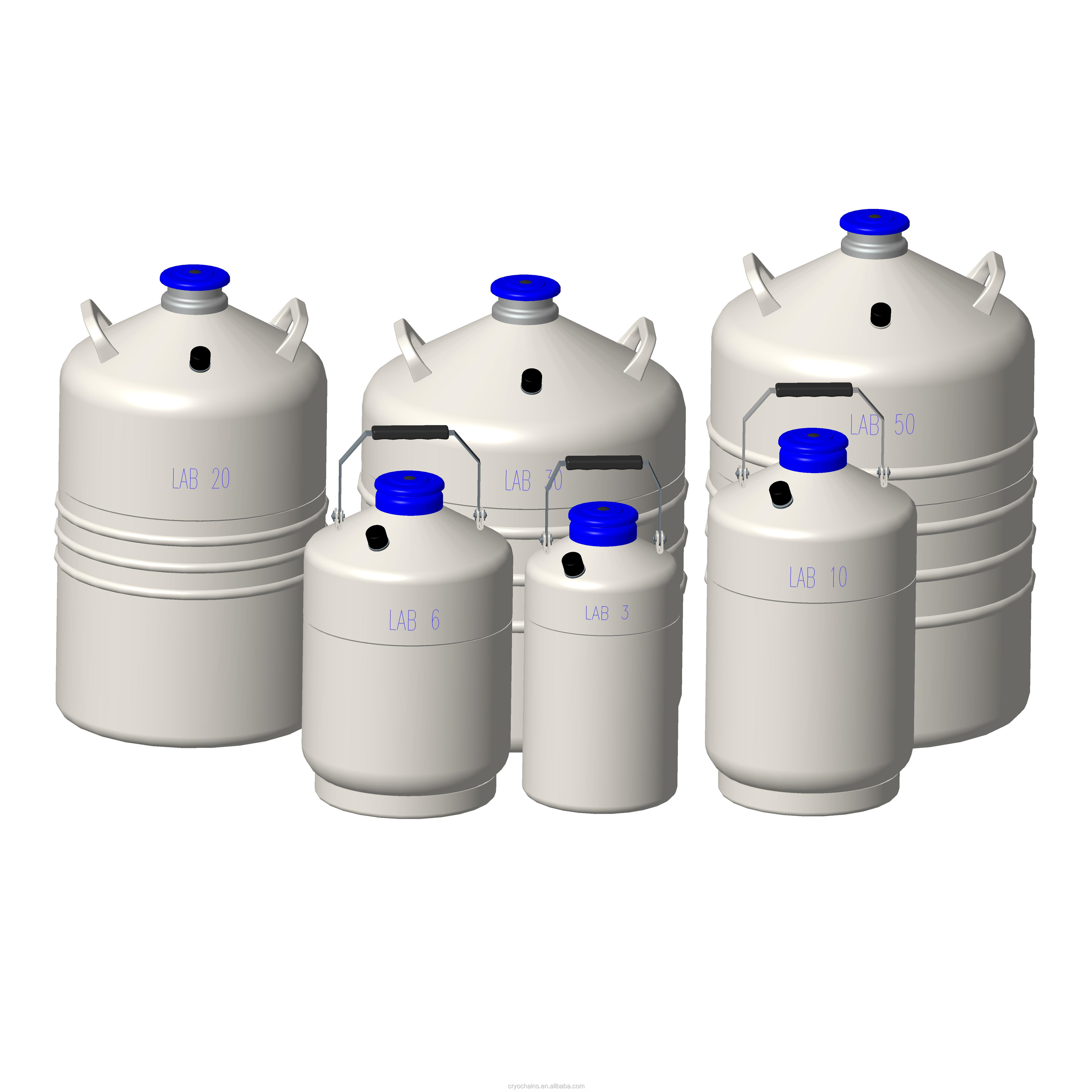 便携式人工授精真空保温小型医用低温罐 yds-6 液氮容器 6l 出售