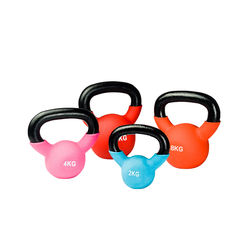Durable Gym Fitness Yoga Equipment Body Exercise PP Dipping Kettle Bell