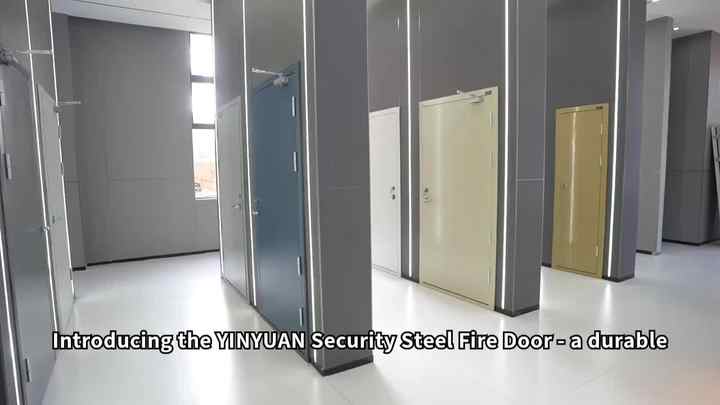 Hollow Metal Fire-Rated Entry Door Steel Fire-Proof Emergency Exit Door ...