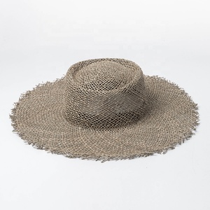 crushable seagrass hats wholesale