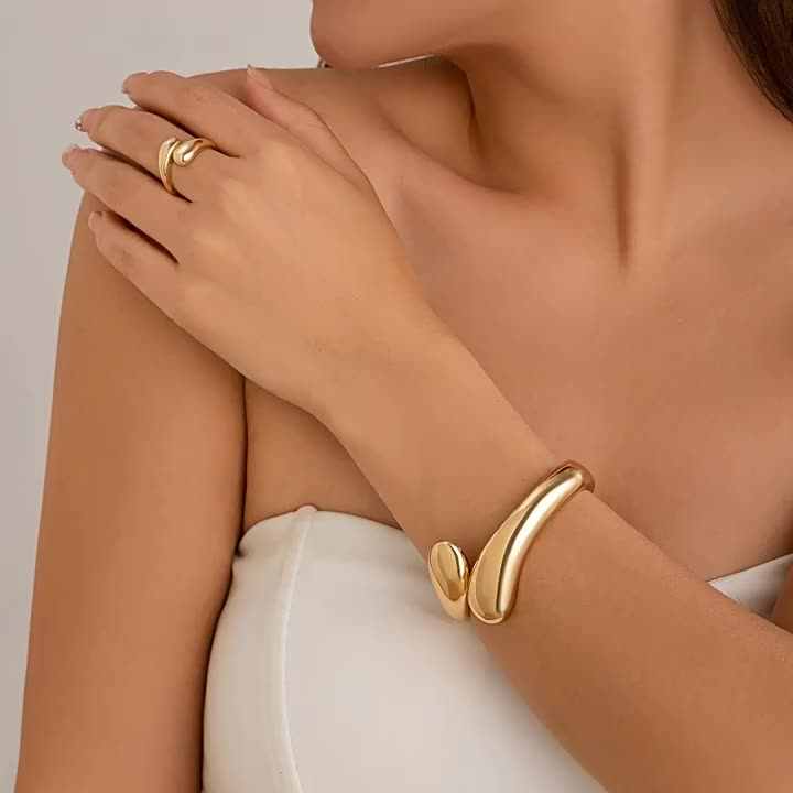 Zooying Irregular Alloy Bracelet Trend Design Women's Bracelet - Main Image