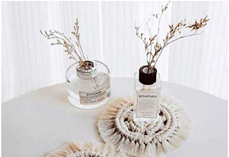 Hand Woven Coaster Round Tassel Coaster Western Placemat Insulation Pad Creative Placemat Cotton Rope Placemat Coasters Custom