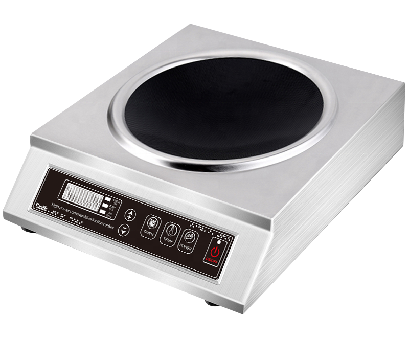 FangNing Single Portable Induction Hob for Fast Cooking Double Knob Switch Timing Function 5 Power Levels 3000w