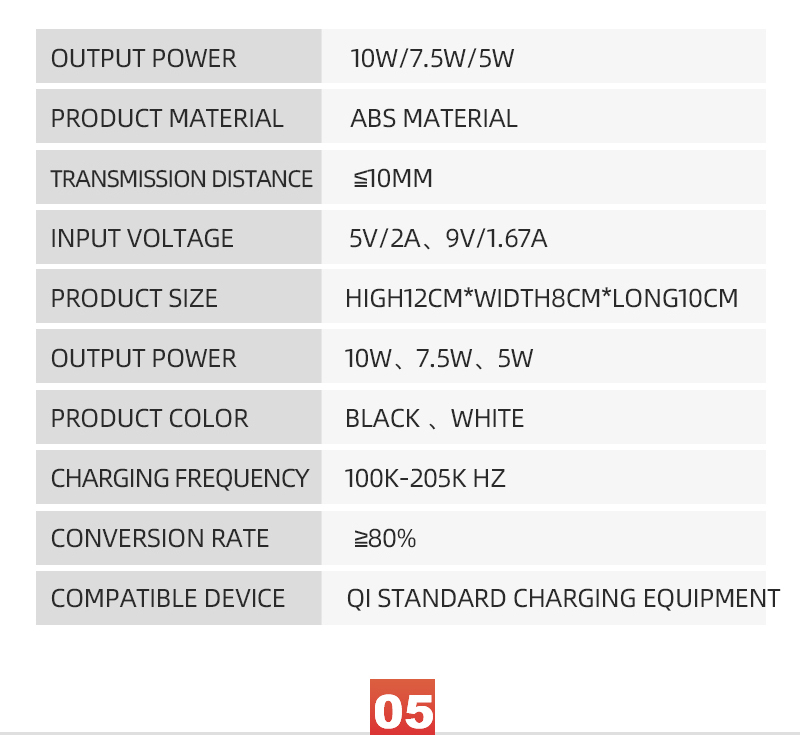 Hot New A9189  Desk Stand Qi 10W Fast Charger Wireless Mobile Phone Charger Vertical Wireless Charger Induction Charging Base