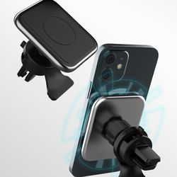 2021 new product 15W wireless phone charger stand for car For iphone For samsung