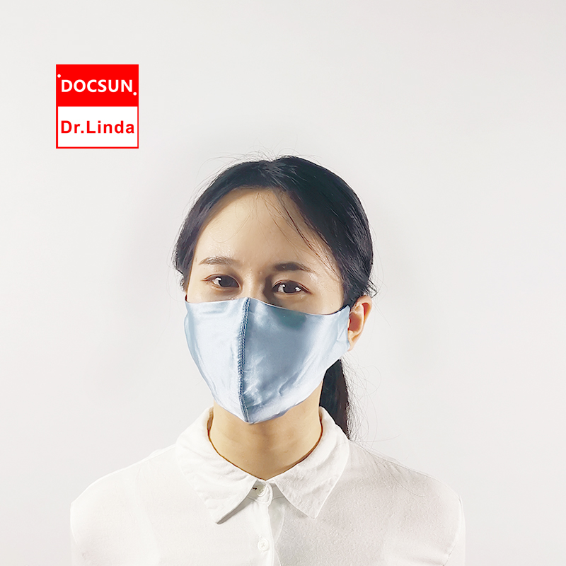 Высокопрочная практичная недорогая моющаяся шелковая маска для лица на заказ от производителя