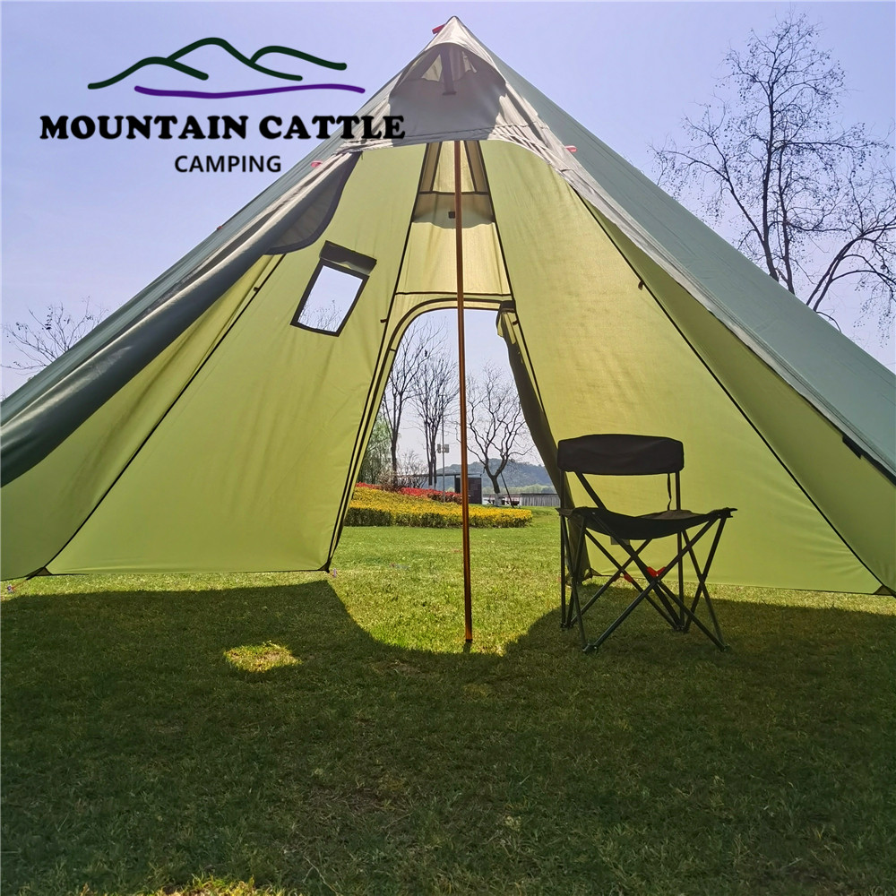 Ultralight Foldable Tipi Tent For 3-4 Persons - Oem