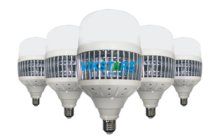 High Power CRI80 High Bay LED Light Bulb 80W 180deg Beam Angle