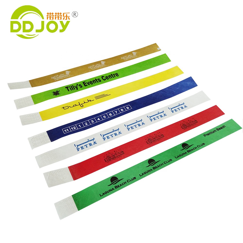 WRISTBANDS FOR EVENTS 5,000 PATRIOTIC 3//4/" TYVEK WRISTBANDS PAPER WRISTBANDS