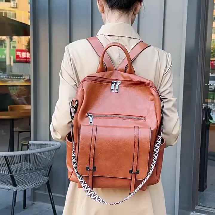 best leather backpack womens personalizable Womens Top Grain Our versatile designs are perfect for work Womens Top Grain Leather Backpack