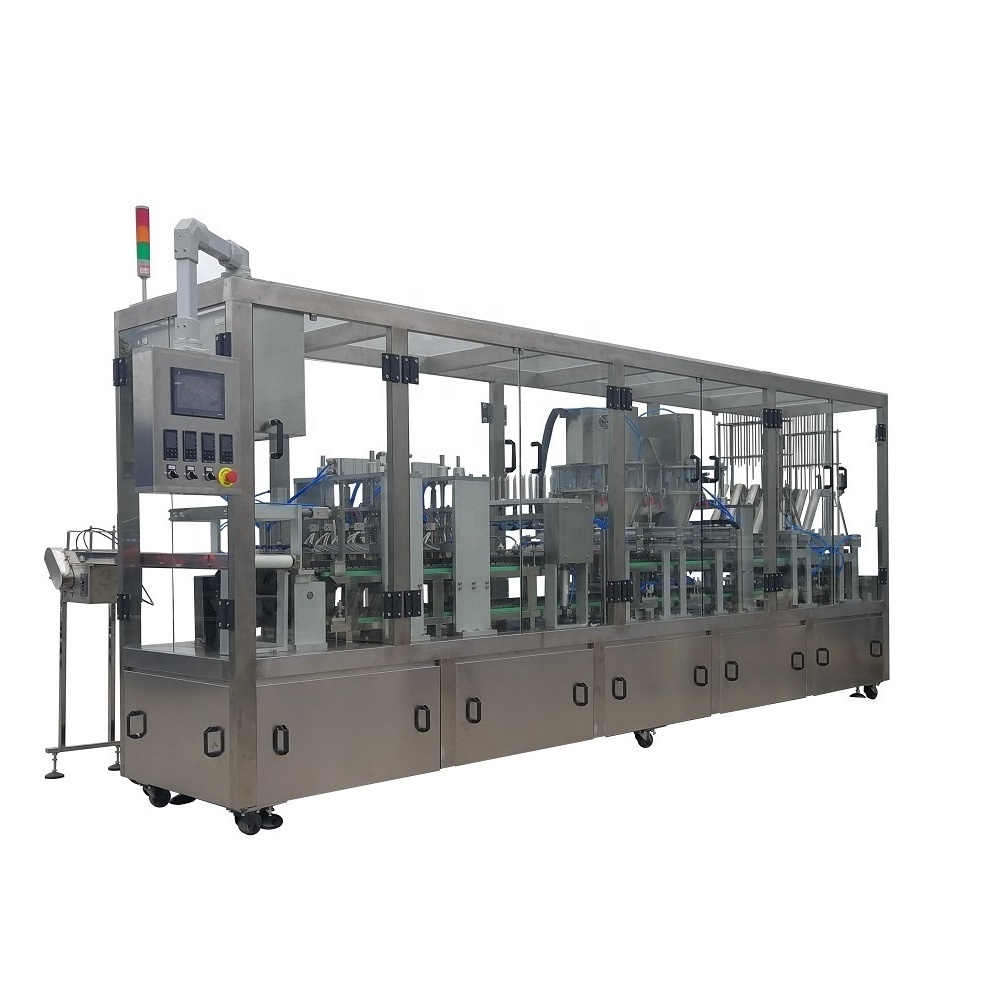 Автоматическая машина для наполнения и запечатывания кофейных порошков и капсул по заводской цене в Шанхае