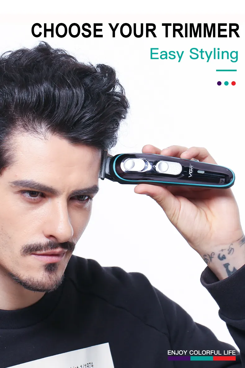 Choose your Trimmer Style with VGR V-055 Professional Trimmer You Get Easy Styling options