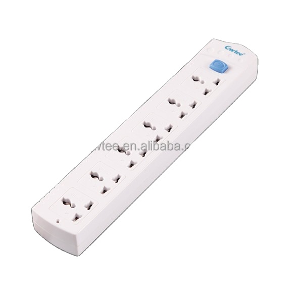 Универсальный Электрический удлинитель-предохранитель с 6 выходами