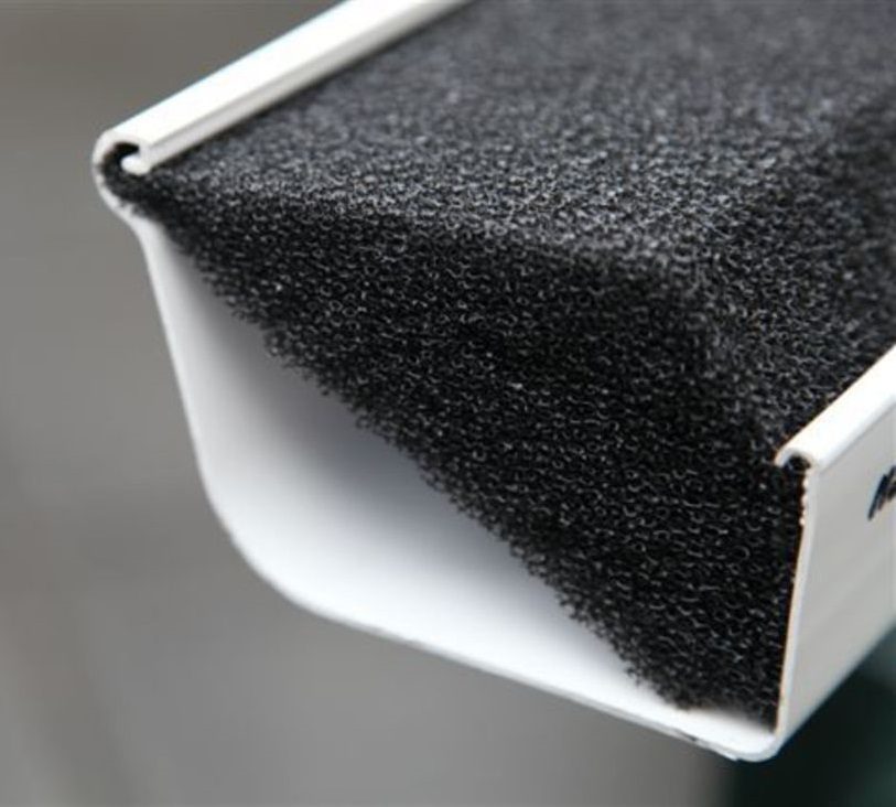 filtro de canal/ón de aluminio ligero para filtro de lluvia de hojas Hanwuo Filtro de malla para canalones