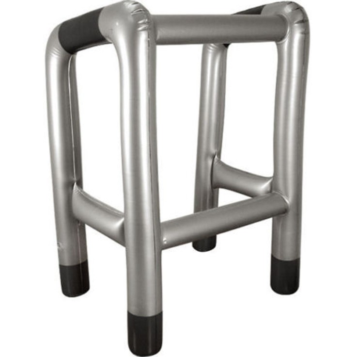 BLOW UP INFLATABLE WALKING STICK AND FRAME XMAS PRESENT BLOW UP INFLATABLE WALKING STICK AND FRAME XMAS PRESENT