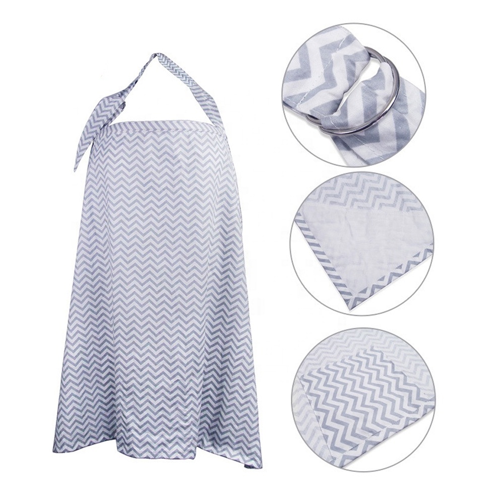 Оптовая продажа с фабрики Китая пользовательские органический хлопок multi применение кормление грудью кормящих крышка