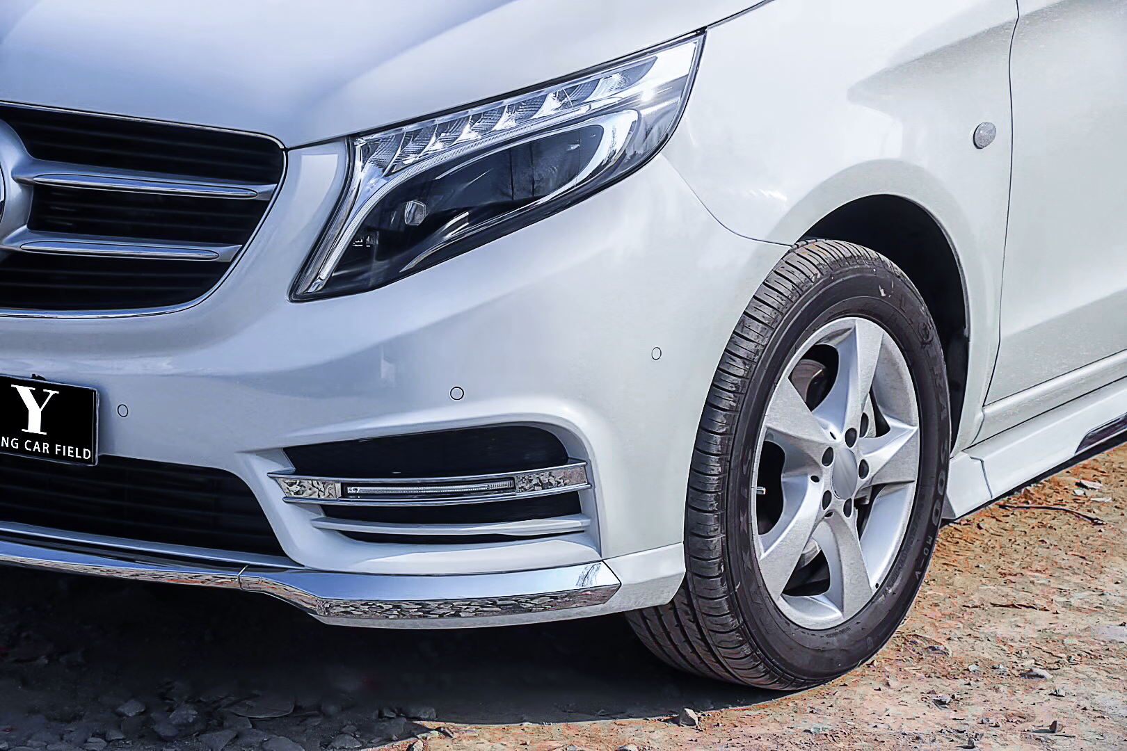 用于奔驰 vito v260 保险杠的 amg 风格的后保险杠