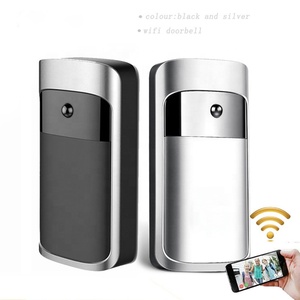 Bel Pintu Cincin Pintar, Kamera Rumah 720P WiFi IP Kamera Bel Pintu Pintar