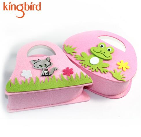 Войлочные корзины ручной работы, горячая Распродажа, сумка для покупок из пасхального войлока