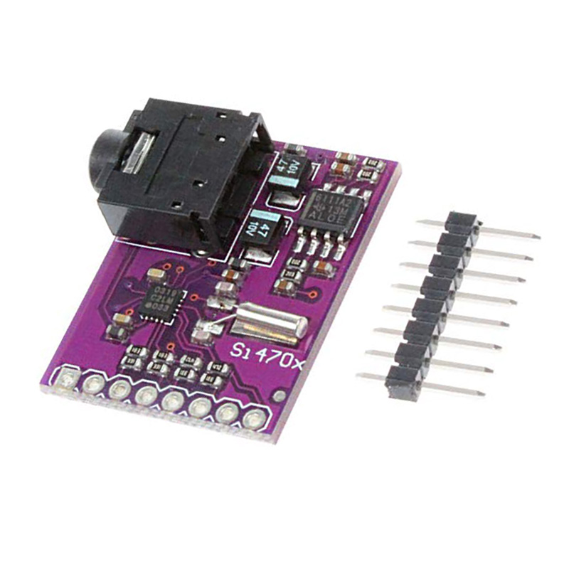 Si4703 RDS FM Radio Tuner Evaluation Breakout Board for Arduino AVR PIC ARM NEW