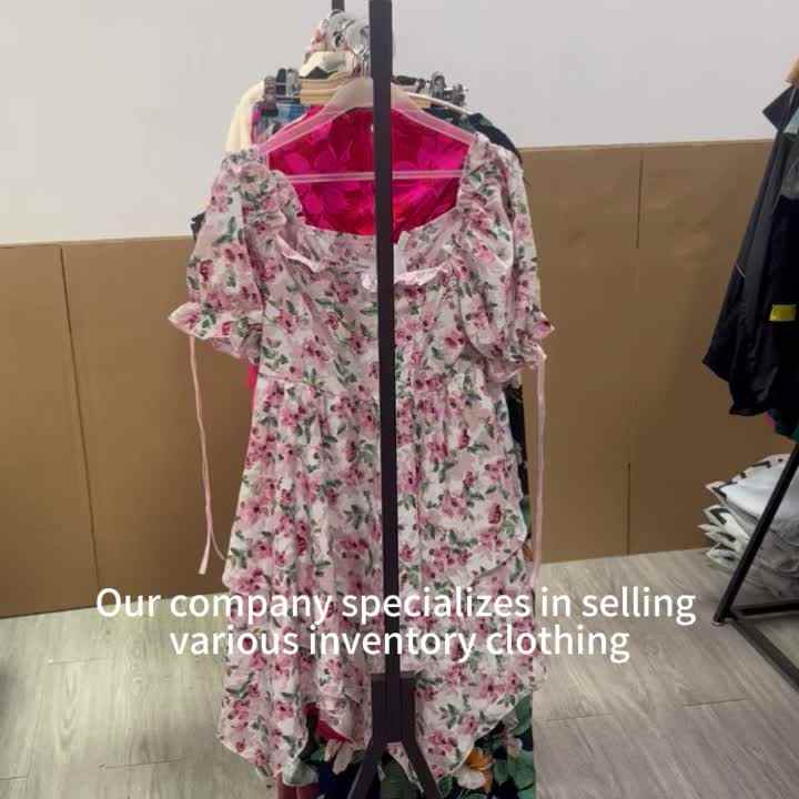 Wholesale Women's Chic Evening Dress Apparel Stock Clothes