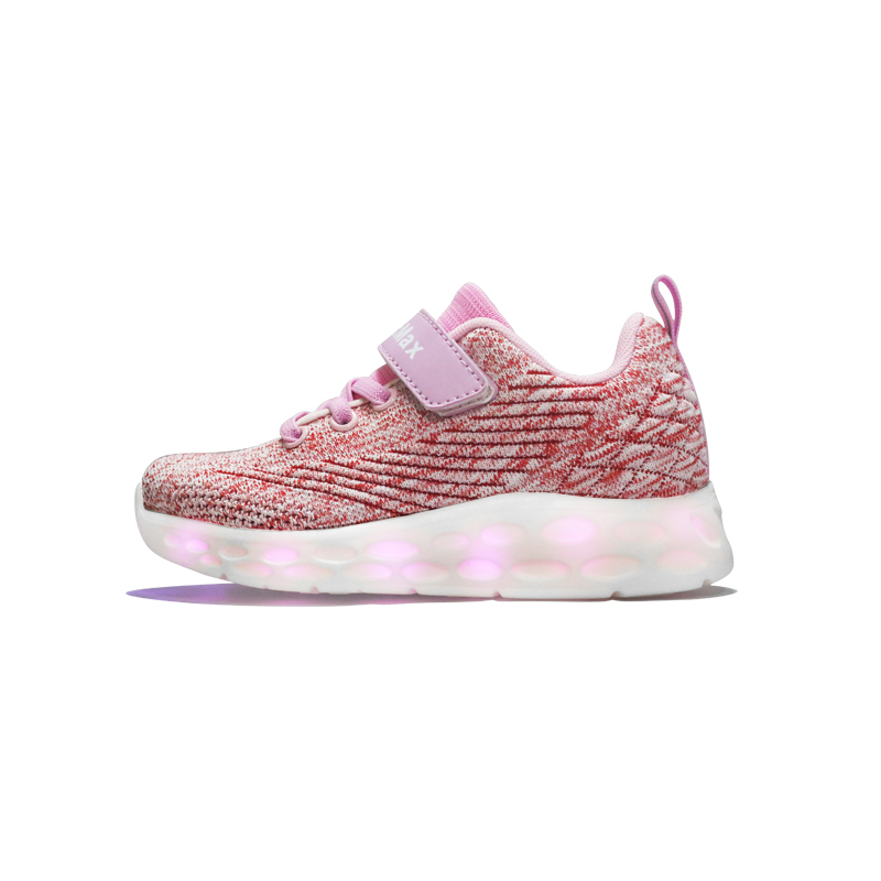 Модная легкая дышащая обувь с подошвой EVA для детей со светодиодной подсветкой