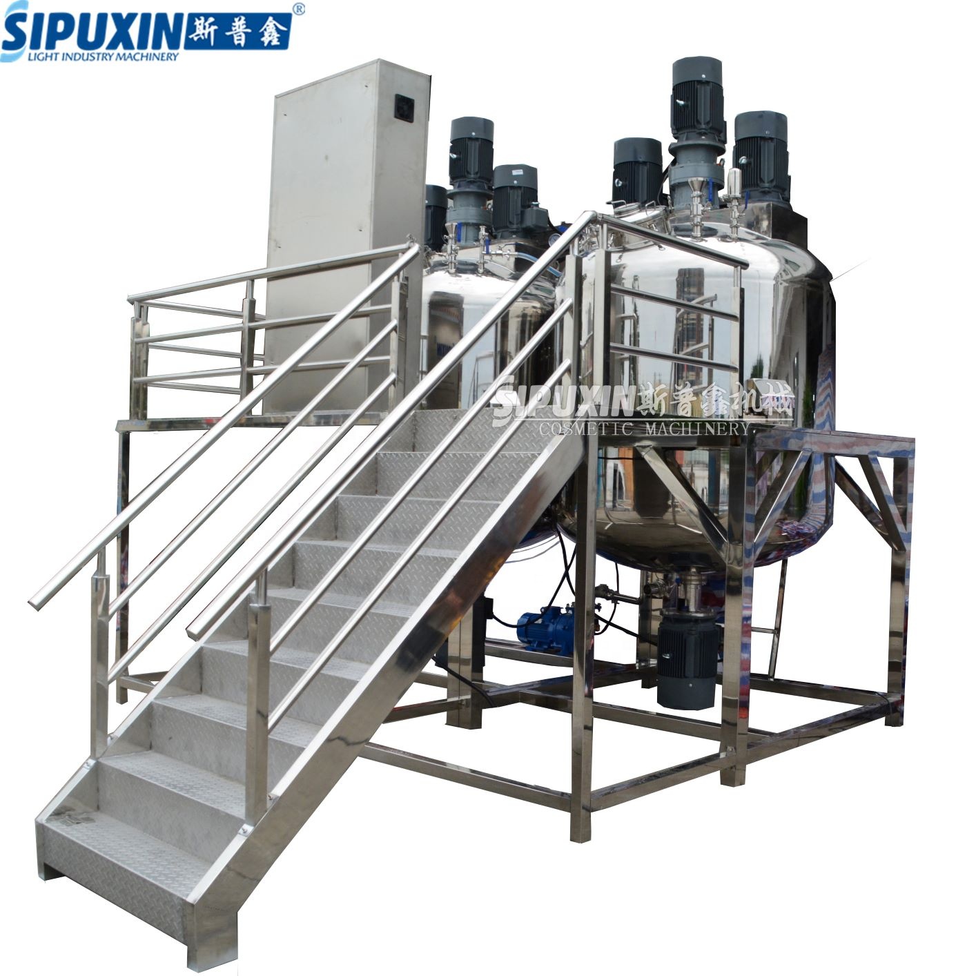 Sipuxin_нержавеющая сталь, миксер для жидкого стирального порошка/машина для изготовления, оборудование для линии производства жидкого мыла