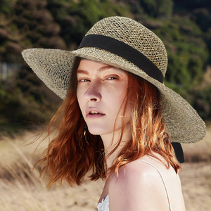 crushable seagrass hats wholesale