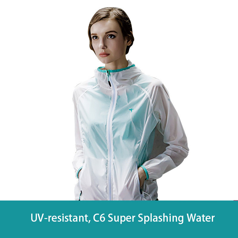 Custom Logo Lightweight Windbreaker Tracksuit Rain Outdoor Jacket Waterproof Woven Sports Running Windbreaker Jacket For Women