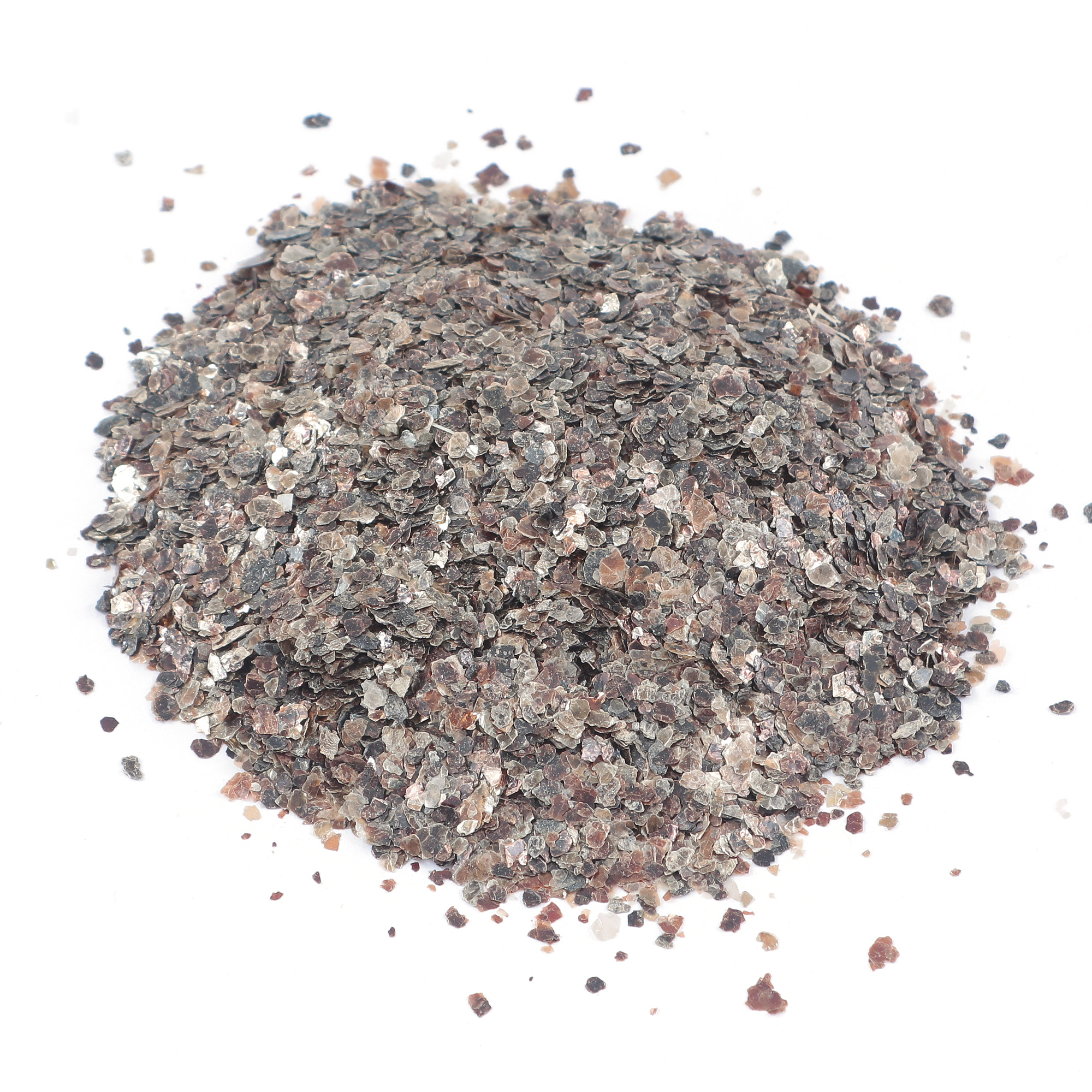 Декоративная природная слюды курительный хлопья для поделки смоляные живопись искусство и ремесло светло-коричневые с раздувом