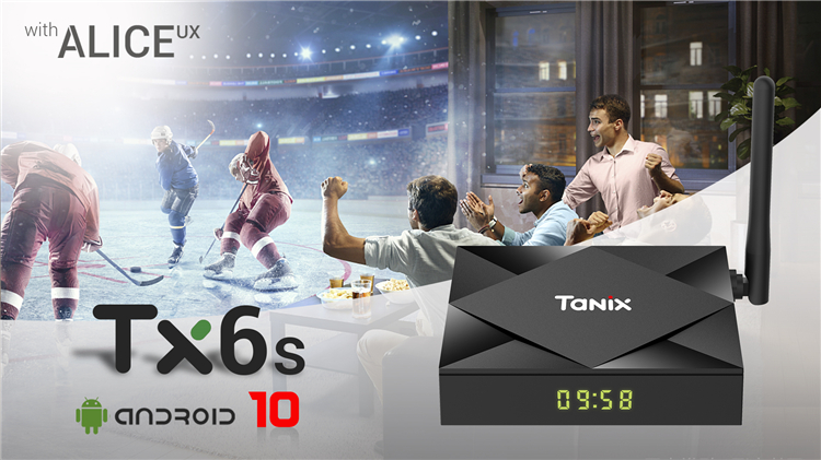 Android TV box Allwinner 8k Tanix Tx6s