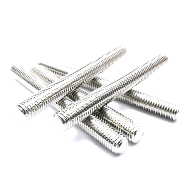 Threaded Stud Bolts M6 Threaded Hanger Bolt Metal Wood Dowel Screw High Strength Stainless Steel Double End