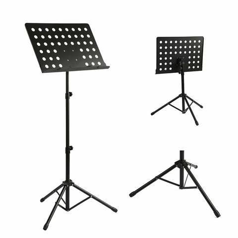 重型管弦乐乐谱指挥支架三脚架底座可折叠