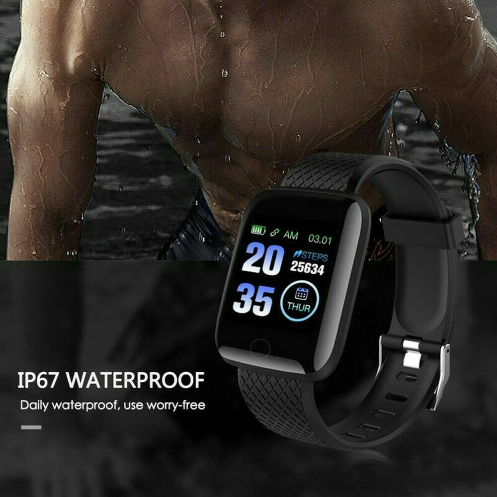 2022 Hot reloj intelligent 116S D13 116Plus Heart Rate 1.44 inch 116 Plus Watch Smart Band Bracelet Wristband Sports Watches