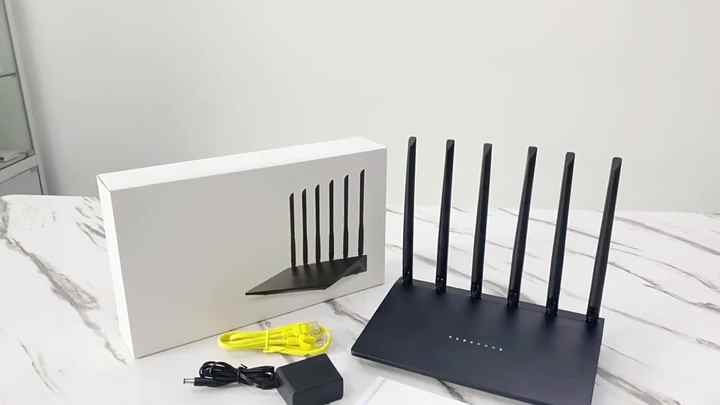 Time Wifi6 Router WiFi6 Router Mesh Networking Dual Band 2.4Ghz 5.8Ghz High Speed ...